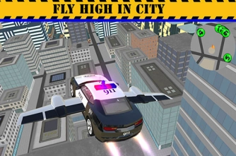 Гра: Поліцейський Симулятор Літаючого Автомобіля