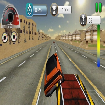Гра: Симулятор каскадерського автомобіля на рампі