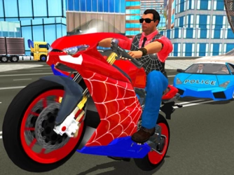 Гра: Симулятор Велосипеда Герой Трюковий Павук 3D