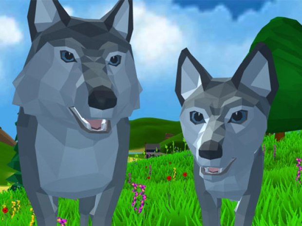 Гра: Симулятор вовка Дикі тварини 3D