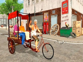 Гра: Симулятор водіння рикші на міському громадському велосипеді