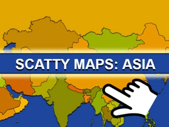 Гра: Scatty – Карти Азії