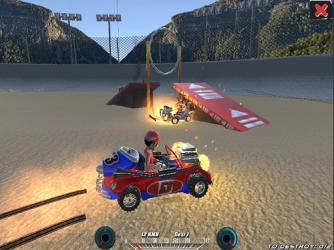 Гра: Знесення Мультфільм Автомобільна Аварія Дербі