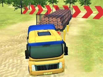 Гра: Сучасна вантажівка підвищеної прохідності, що їде в гору