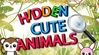Гра: Заховані милі тварини