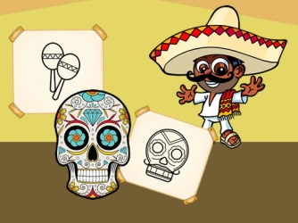 Гра: Божевільна мексиканська книжка-розмальовка