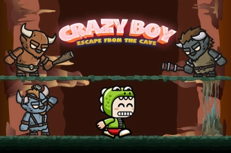 Гра: Божевільний хлопчик тікає з печери