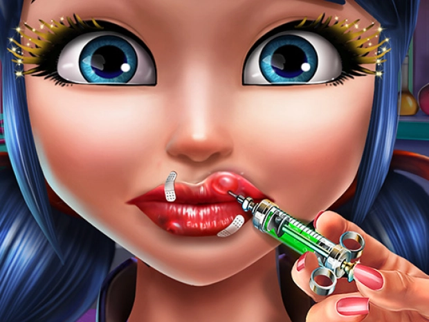 Гра: Точкова ін'єкція губ для дівчат