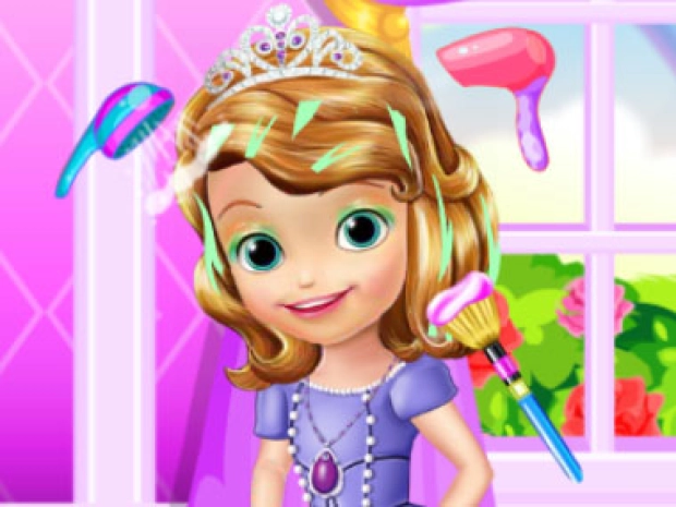 Гра: Догляд за волоссям маленької принцеси