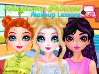 Гра: Підручники макіяжу принцеси StayHome