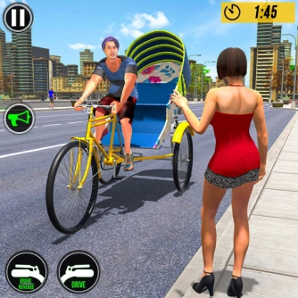 Гра: Bike Tuk Tuk Auto Rickshaw Безкоштовна гра водіння