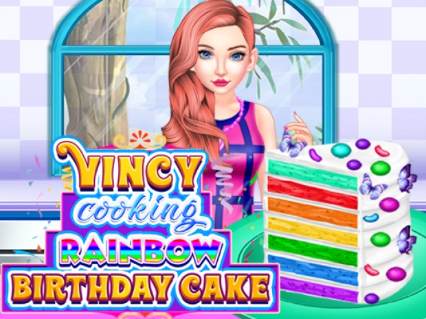 Гра: Вінсі готує райдужний торт на день народження