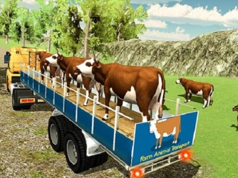 Гра: Вантажівка для перевезення тварин по бездоріжжю