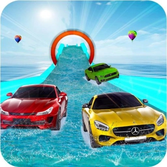 Гра: Водна гірка Автомобіль Каскадерська Гоночна Гра 3D