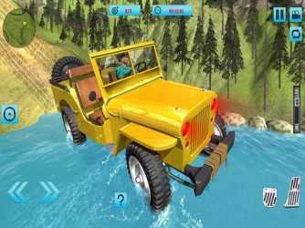 Гра: Водіння на джипах по бездоріжжю 3D: Справжня пригода на джипах 2019