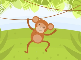 Гра: Веселі мавпочки розмальовки