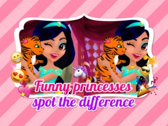 Гра: Кумедні принцеси знаходять різницю