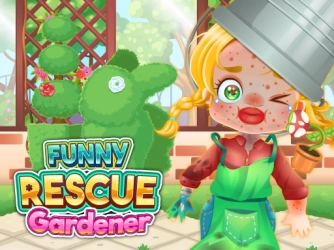 Гра: Кумедний садівник-рятувальник