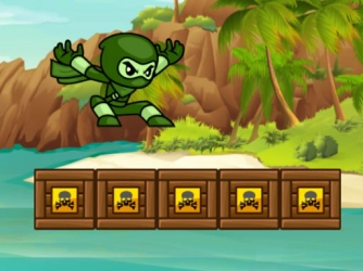 Гра: Зелений біг ніндзя