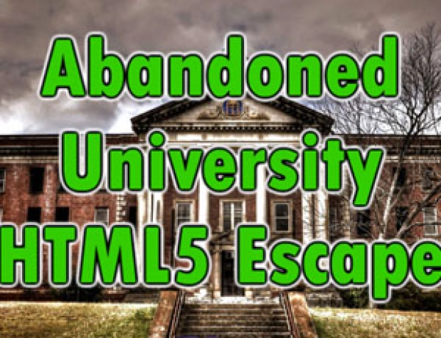 Гра: Втеча з покинутого університету HTML5