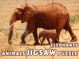 Гра: Тварини Головоломка Слони