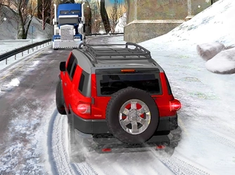 Гра: Зимове водіння важкого джипа